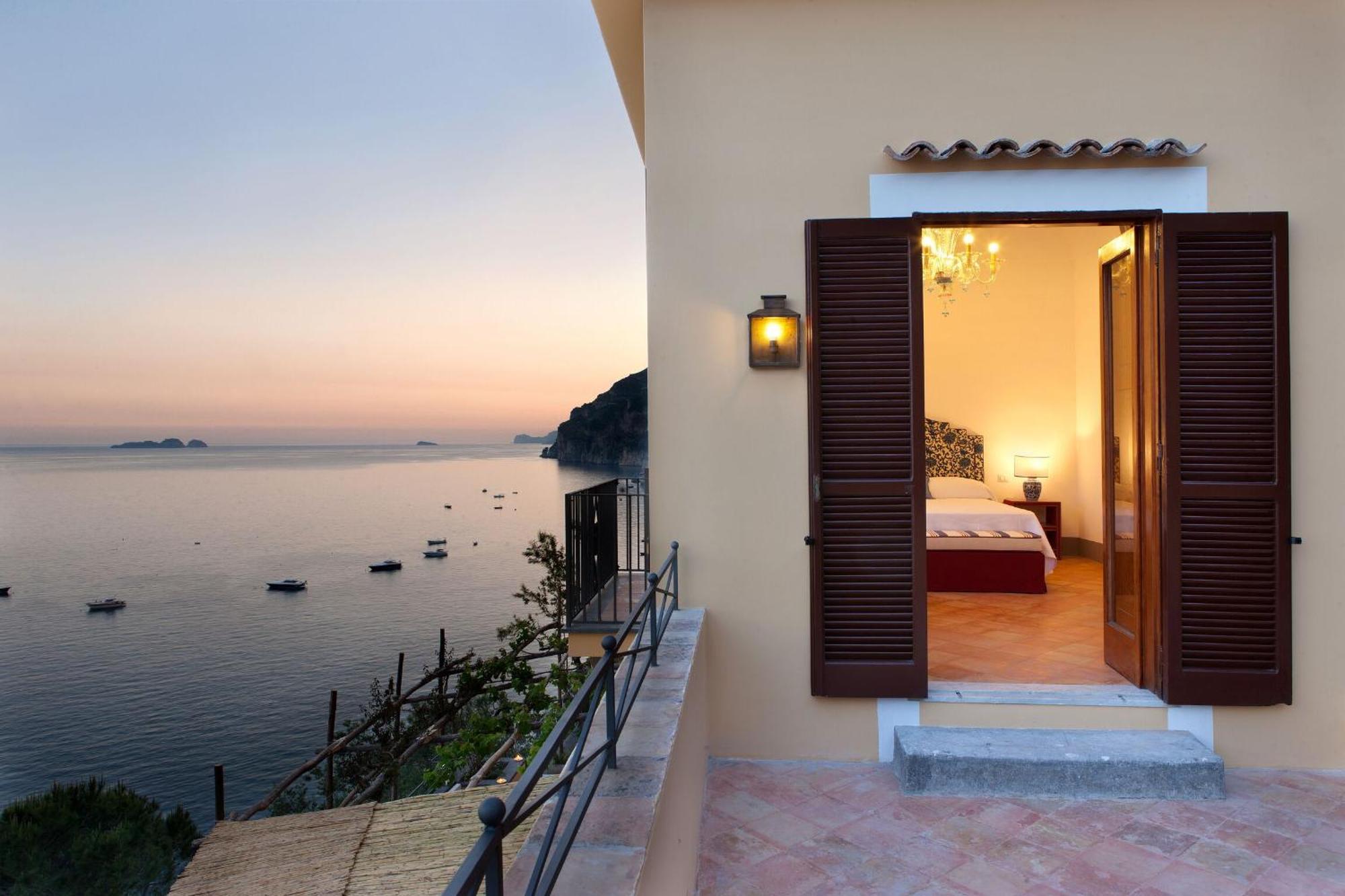 Torre Sponda - Casa Grande, Private Beach Positano Kültér fotó